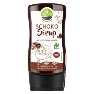 Agava Karin Lang Schokosirup, 325 gr Flasche