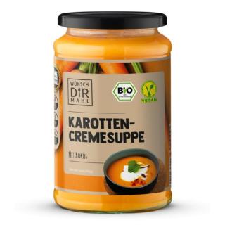 Wünsch Dir Mahl Karottencremesuppe mit Kokos, 380