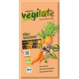 Vegilate Cuvée  Rübli Haselnuss, 85 g Stück