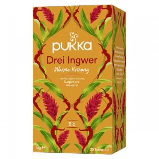 PUKKA Drei Ingwer, 1,8 gr, 20 Btl Packung