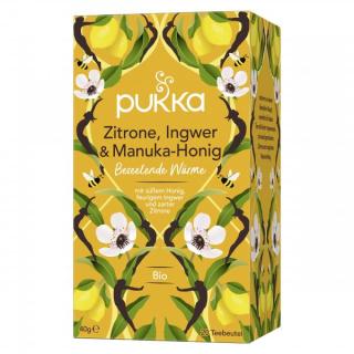 PUKKA Zitrone, Ingwer & Manuka Honig, 2,0 gr, 20 B