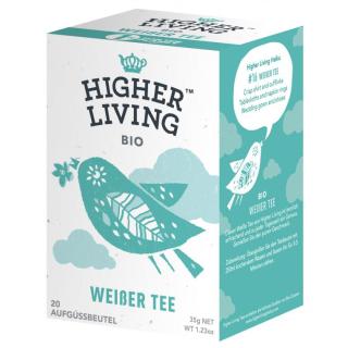 Higher Living White Tea, 1,75 gr, 20 Btl Packung