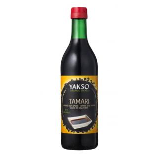 Yakso Sojasauce Tamari, würzig,  500 ml Flasche -g