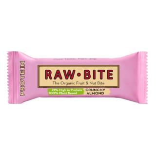 RAW BITE Fruchtriegel Protein Crunchy Almond, 45 g
