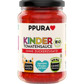 PPURA Sugo Kindertomatensauce, ohne Zuckerzusatz,