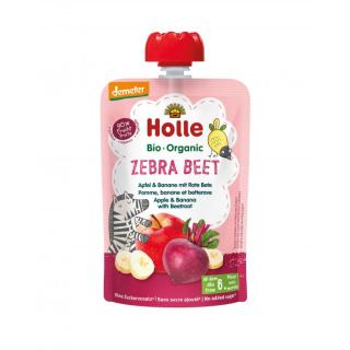 Holle Zebra Beet Apfel & Banane mit Rote Bete