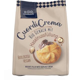 Sottolestelle Gebäck mit Haselnussfüllung vegan