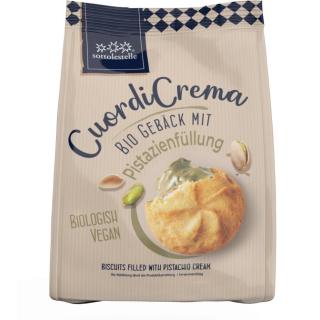 Sottolestelle Gebäck mit Pistazienfüllung vegan