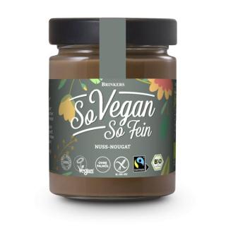 Brinkers So Vegan So Fein Nuss Nougat, 270 gr Glas