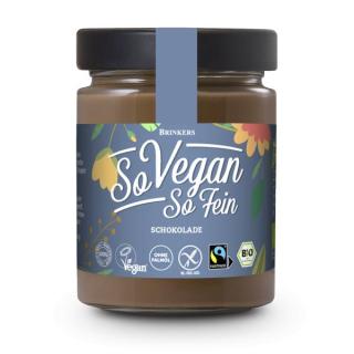 Brinkers So Vegan So Fein Schokolade, 270 gr Glas