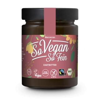 Brinkers So vegan So fein Zartbitter, 270 gr Glas