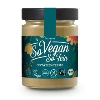 So vegan So fein Pistaziencreme, 270 g Glas