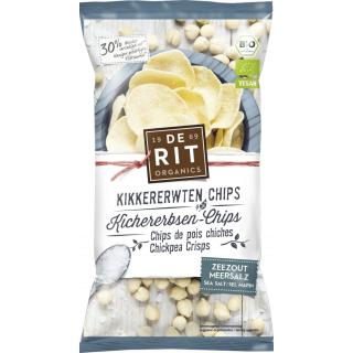 De Rit Kichererbsen Chips Meersalz, 75 gr Beutel
