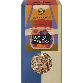 Sonnentor Kompott-Gewürz, 55 g Packung