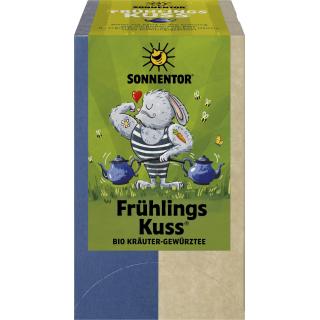 Sonnentor FrühlingsKuss-Tee, 1,5 gr, 18 Btl Packun