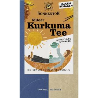 Sonnentor Milder Kurkuma-Tee mit Rooibos und Vanil