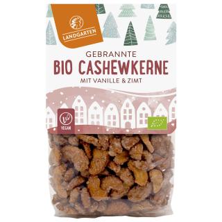 Landgarten Gebrannte Cashewkerne, 150 g Packung
