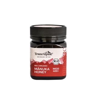 TranzAlpine Manuka Honig MGO 400+, 250 gr Glas - c