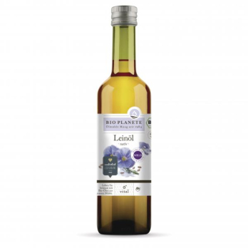 Bio Planète Leinöl nativ, 500 ml Flasche