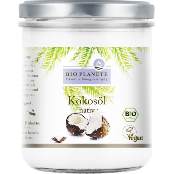 Bio Planète Kokosöl nativ, 400 ml Glas