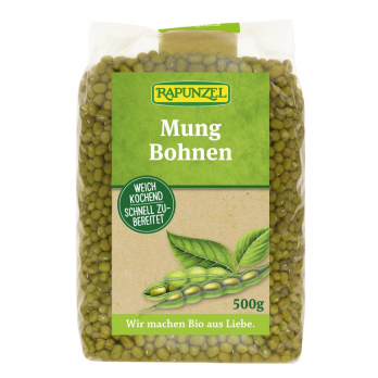 Rapunzel Mungbohnen, 500 gr Packung