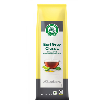 Lebensb Earl Grey Classic, kräftig, 100 gr Packung