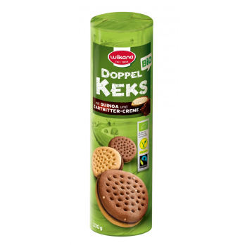 Wikana Doppelkeks Quinoa-Zartbittercreme 330g