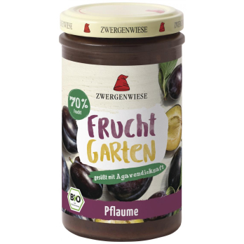Zwergenwiese FruchtGarten Pflaumen, 225 gr Glas