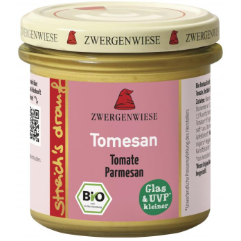 Zwergenwiese streichs drauf Tomesan, 135 g Glas