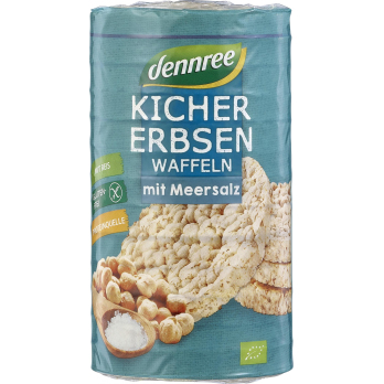 dennree Kichererbsenwaffel gesalzen, 100 g
