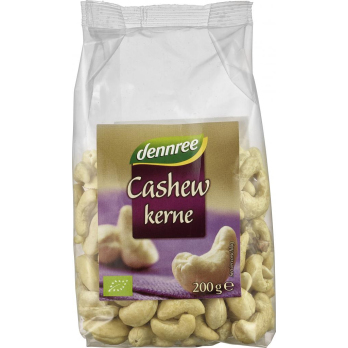 dennree Cashewkerne, ganz, Burkina Faso, 200 gr Pa