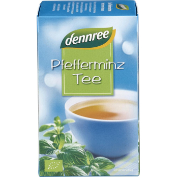 dennree Pfefferminztee, 1,5 gr, 20 Btl Packung