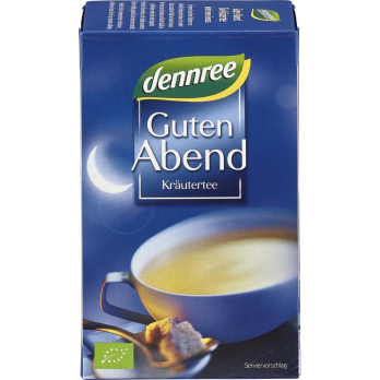 dennree Guten Abend Tee, 1,5 gr, 20 Btl Packung