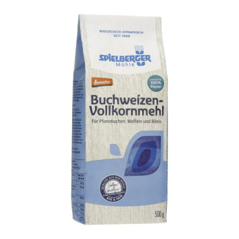 Spielberger Buchweizen-Vollkornmehl, 500 gr Packun