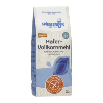 Spielberger Hafermehl, glutenfrei, 350 gr Packung