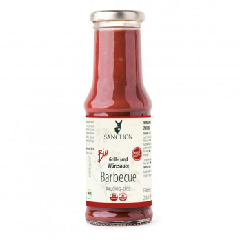 Sanchon Grillsauce Barbecue, 210 ml Flasche