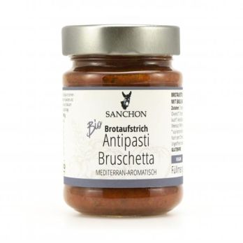 Sanchon Antipasti Bruschetta, 190 gr Glas