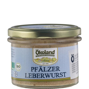 Ökoland Pfälzer Leberwurst - Gourmet-Qualität, 160
