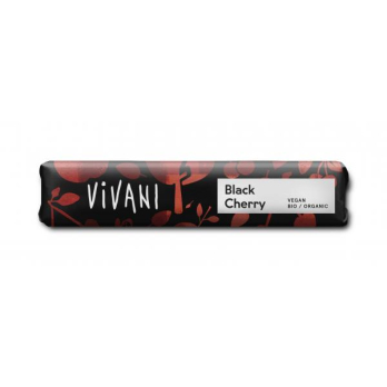 Vivani Black Cherry Schokoriegel, 35 gr Stück