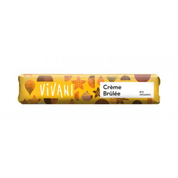 Vivani Crème Brûlée Riegel, 40 g Stück