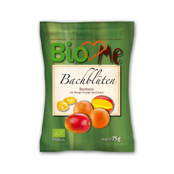 BIO loves Me Bachblüten Bonbons Mango-Orange, 75 g