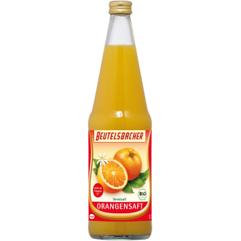 Beutelsbacher Orangensaft, 0,7 L Flasche