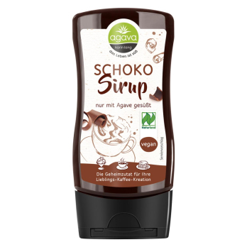 Agava Karin Lang Schokosirup, 325 gr Flasche