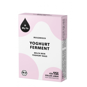 My.Yo Joghurtferment bulgarisch, 15 gr Stück