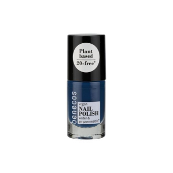 benecos Nail Polish nordic blue, 5 ml Flasche