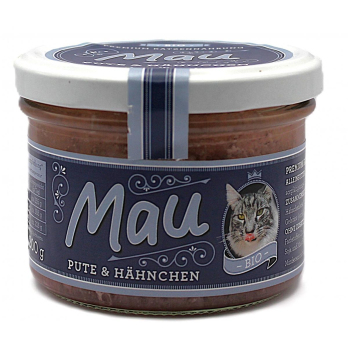 Wuff & Mau Heimtiernahrung Mau Pute & Hähnchen, 20