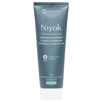 Niyok GmbH Zahncreme aus Bio-Kokosöl Spearmint, 75