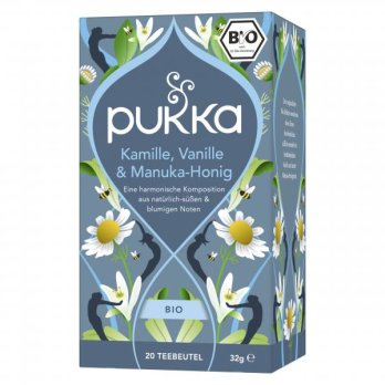 PUKKA Kamille, Vanille & Manuka Honig, 1,6 gr, 20