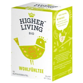 Higher Living Wohlfühltee, 2gr, 15 Btl Packung