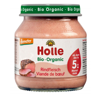 Holle Rindfleisch, 125 gr Glas